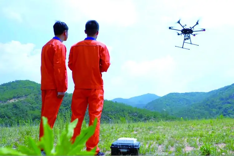 金波乡无人机倾斜摄影巡检拍摄